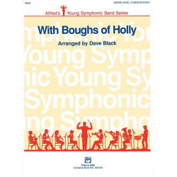 With Boughs of Holly (concert band) - Dave Black