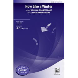 How Like A Winter SSA - Ruth Morris Gray