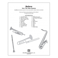 Believe SPX -Alan Silvestri & Glen Ballard / Arr.Mark Hayes