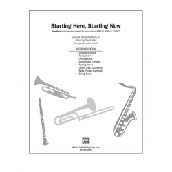 Starting Here, Starting Now Pax - David Shire / Arr. John Leavitt