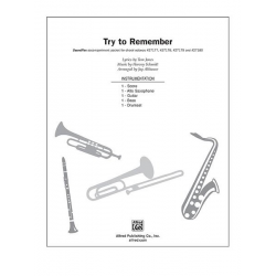 Try To Remember (Fantasticks) SoundPax -Tom Jones / Arr.Jay Althouse