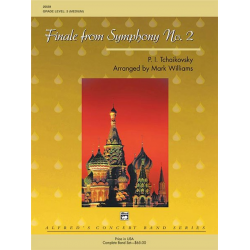 Finale from Symphony #2 (concert band) - Piotr Ilich Tchaikowsky (Pyotr Peter Ilyich Iljitsch Tschaikovsky) / Arr. Mark Williams