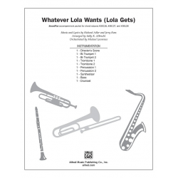 Whatever Lola Wants SPX - Richard Adler & Jerry Ross / Arr. Sally  K. Albrecht