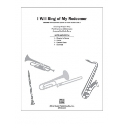 I Will Sing of My Redeemer - Philip P. Bliss / Arr. Cindy Berry