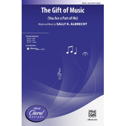 Gift Of Music, The SSA - Sally  K. Albrecht