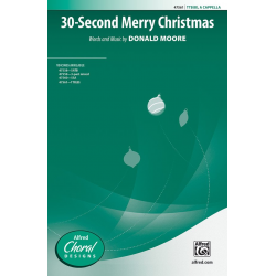 30 Second Merry Christmas TTB(B) A Cap -Donald P. Moore