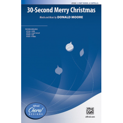 30 Second Merry Christmas 3 PT MXD A Cap -Donald P. Moore