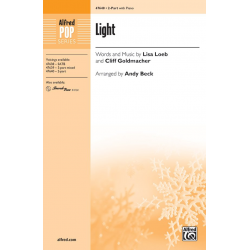 Light 2PT - Lisa Loeb and Cliff Goldmacher / Arr. Andy Beck