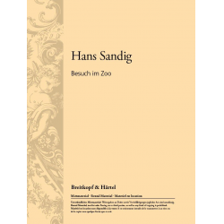 Besuch im Zoo - Hans Sandig