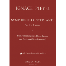 Symphonie concertante Nr. 5 F-dur B 115 - Ignaz Joseph Pleyel