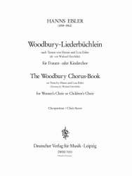 Woodbury-Liederbüchlein - Hanns Eisler