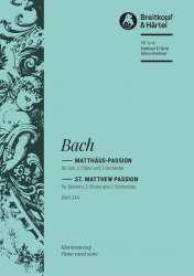 Matthäus-Passion BWV 244 - Johann Sebastian Bach / Arr. Max Schneider