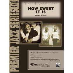 How sweet it is (+CD) : for big band - Sammy Nestico