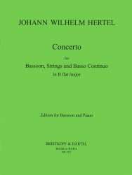 Concerto B-dur - Johann Wilhelm Hertel