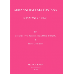 Sonaten Nr. 1 und 3 (1641) C-dur - Giovanni Battista Fontana