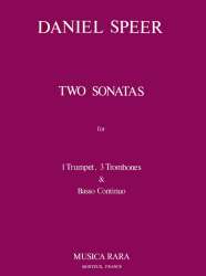 2 Sonaten in C - Georg Daniel Speer