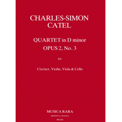 Quartett in d-moll op. 2 Nr. 3 -Charles Simon Catel