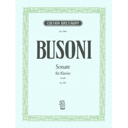 Sonate f-moll op. 20a K 204 - Ferruccio Busoni