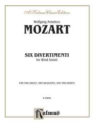Six Divertimenti - Wolfgang Amadeus Mozart