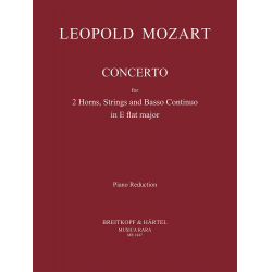 Concerto in Es-dur - Leopold Mozart / Arr. William Blackwell