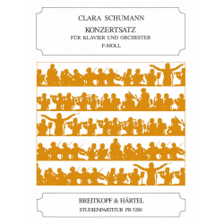 Konzertsatz f-moll - Clara Schumann / Arr. Jozef De Beenhouwer