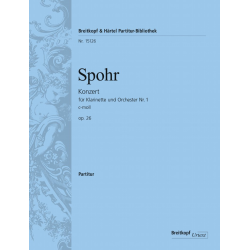 Klarinettenkonzert Nr. 1 c-moll op. 26 - Louis Spohr