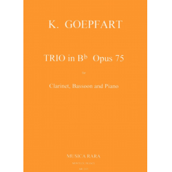 Trio op. 75 in B (g-moll) - Karl Goepfart