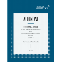 Concerto a Cinque in g-moll op. 9/8 -Tomaso Albinoni / Arr.Franz Giegling