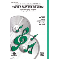 You're a Mean One, Mr Grinch (Uni/2pt) -Albert Hague / Arr.P.A. Funk