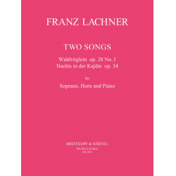 2 Lieder - Franz Lachner