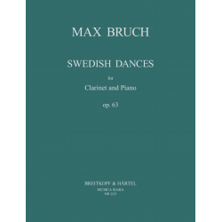 Schwedische Tänze op. 63 - Max Bruch / Arr. L. / Lazzoni Magistrelli
