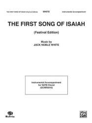The First Song of Isaiah (Festival Edition) - Jack Noble White