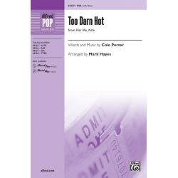 Too Darn Hot SSA -Cole Albert Porter / Arr.Mark Hayes