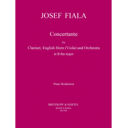 Concertante in B-dur - Josef Fiala / Arr. Robert Paul Block