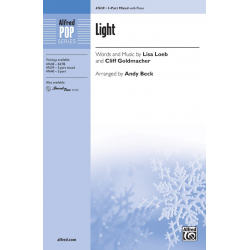 Light 3 PT MXD - Lisa Loeb and Cliff Goldmacher / Arr. Andy Beck
