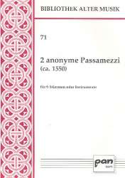 2 anonyme Passamezzi - Anonymus