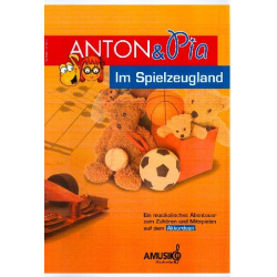 Anton & Pia im Spielzeugland (+CD) - Tobias Dalhof