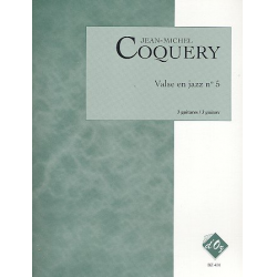 Valse en jazz no.5 pour 3 guitares - Jean-Michel Coquery