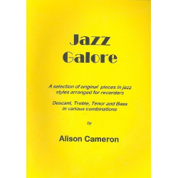 Jazz Galore for descant, treble, tenor and - Alison Cameron