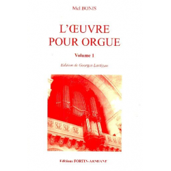 L'Oeuvre pour orgue vol.1 - Mel Domange Bonis