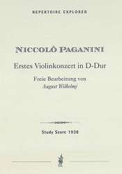 MPH1938  Niccolo Paganini, Erstes Violinkonzert in D-Dur - Pierre Attaingnant