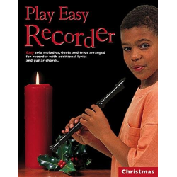 Play easy recorder christmas, easy solos, duets and trios