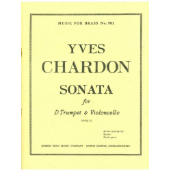 Sonate op.21 für Trompete und - Yves Chardon