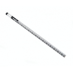 Bleistift mit Radiergummi Tastatur schwarz