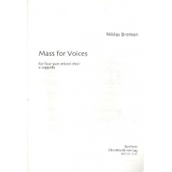 Mass for Voices für gem Chor a cappella - Niklas Breman