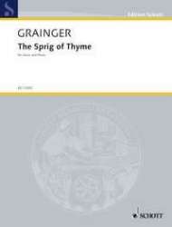 The Sprig of Thyme - Percy Aldridge Grainger