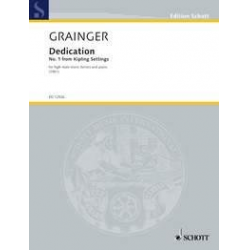 Dedication - Percy Aldridge Grainger