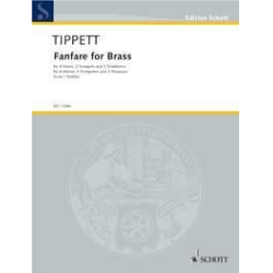 Tippett, Sir Michael : Fanfare No. 1 for Brass