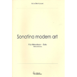 Sonatina modern art für Akkordeon - Hans Breinbauer