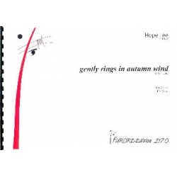 Gently Rings in Autumn Wind für Orgel - Hope Lee